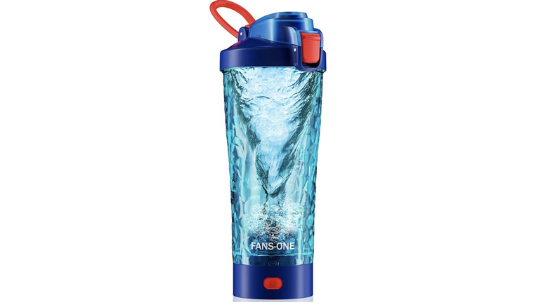 blue Fans-One Electric Shaker Bottle