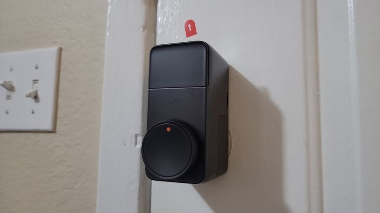 installed SwitchBot Lock Pro