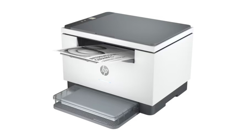 HP LaserJet MFP M234dwe on white background