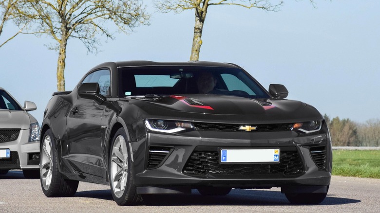 A 2017 Camaro 2SS 50th Anniversary Special Edition on the road