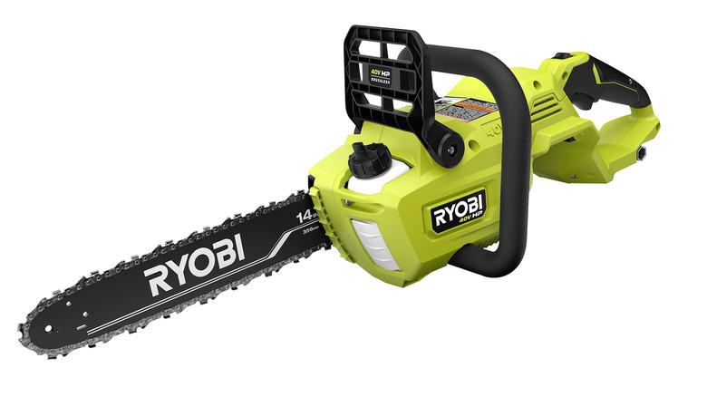 Ryobi 40V HP Brushless 14-inch Battery Chainsaw