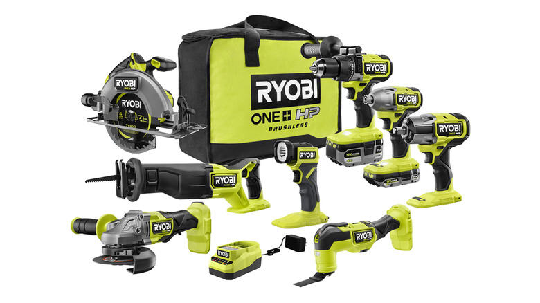 18V Brushless 8-Tool Combo Kit