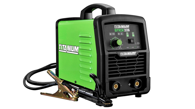 Titanium Stick 225 Inverter Welder with Electrode Holder