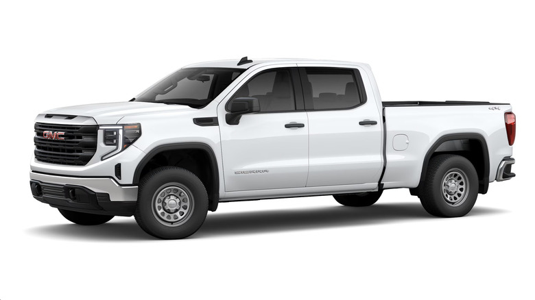 white 2024 GMC Sierra 1500