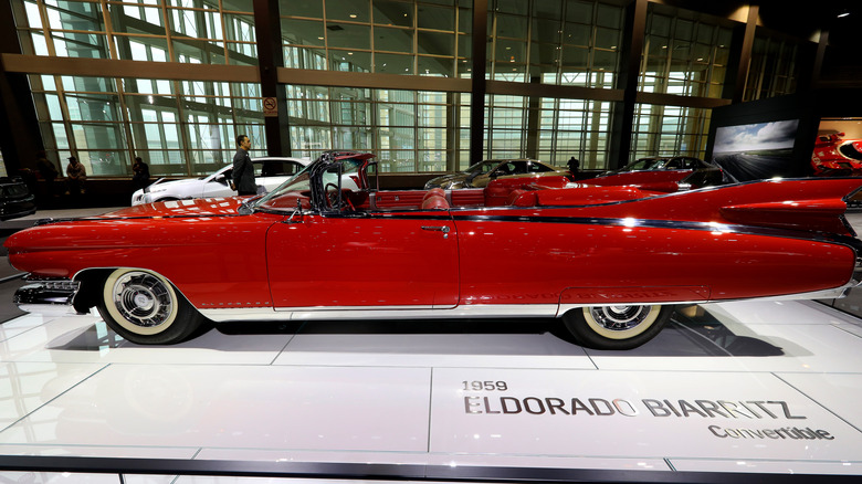 1959 Cadillac Eldorado Biarritz on display