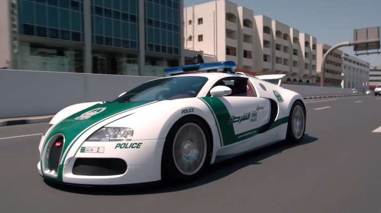 Dubai's Bugatti Veyron police car