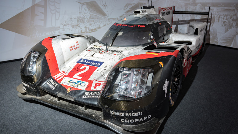 Porsche 919 Hybrid on display