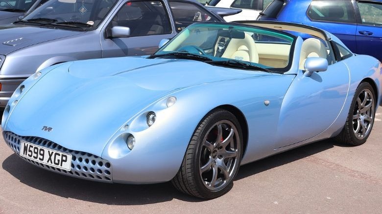 convertible TVR Tuscan Speed Six