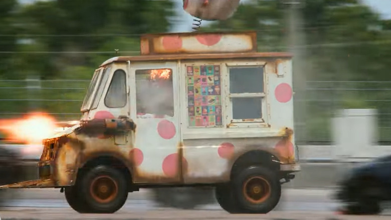 Sweet Tooth vehicle in crazy car battle