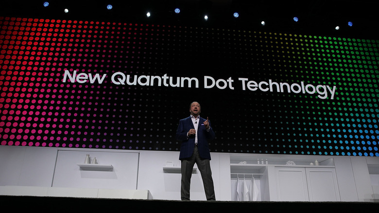 Samsung presentation about quantum dot technology