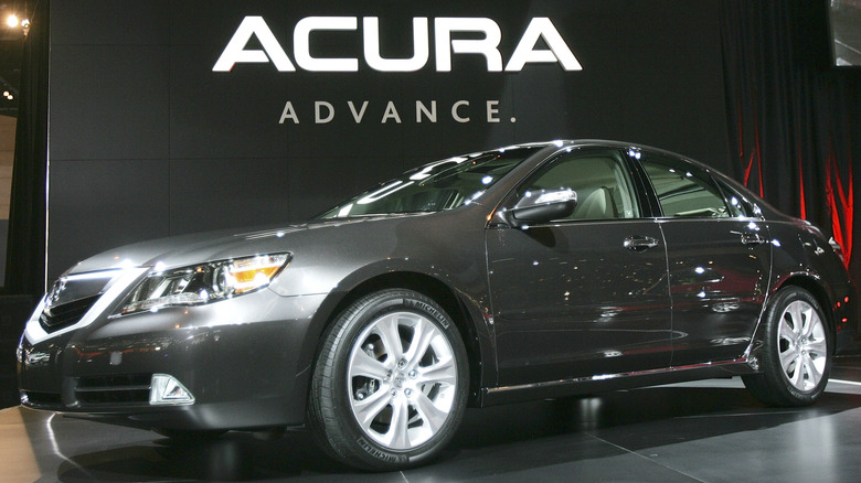 Black 2009 Acura RL