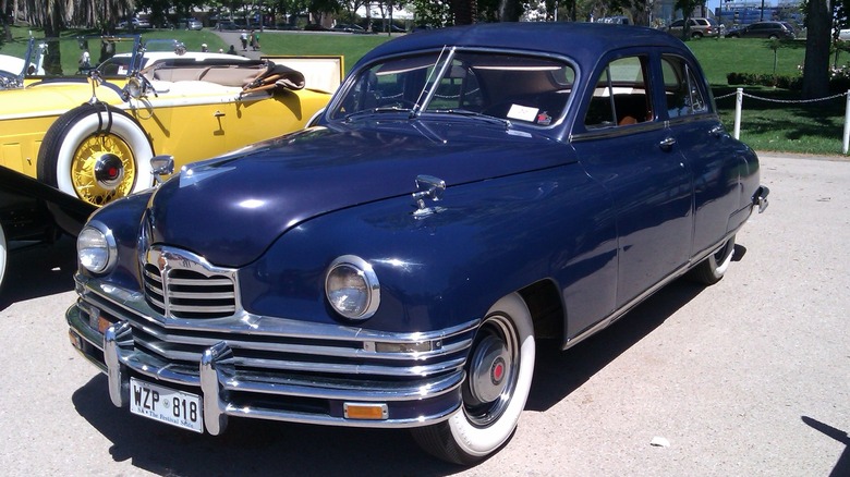 1948 Packard Eight sedan at car show