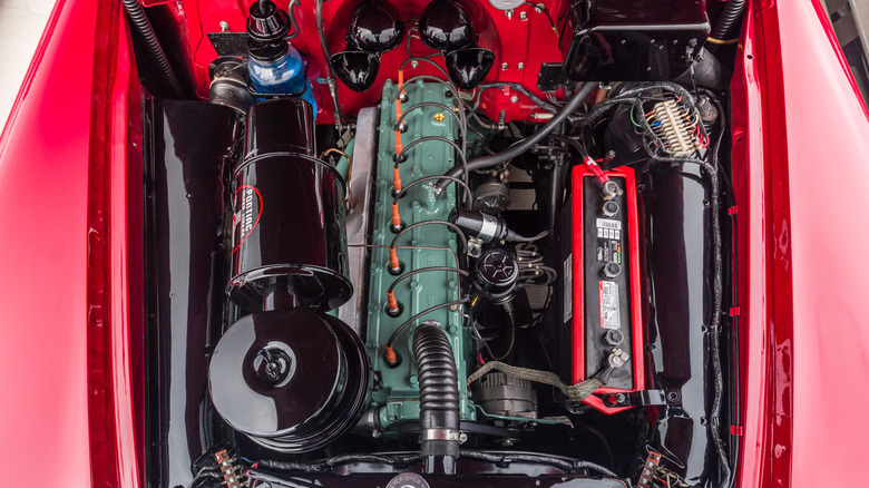 1949 Pontiac I-8 engine