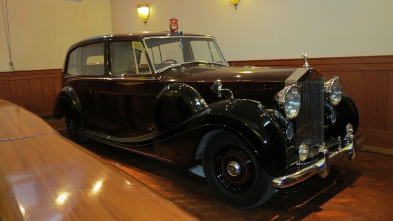 Rolls-Royce Phantom IV in Royal Mews, Buckingham Palace, London