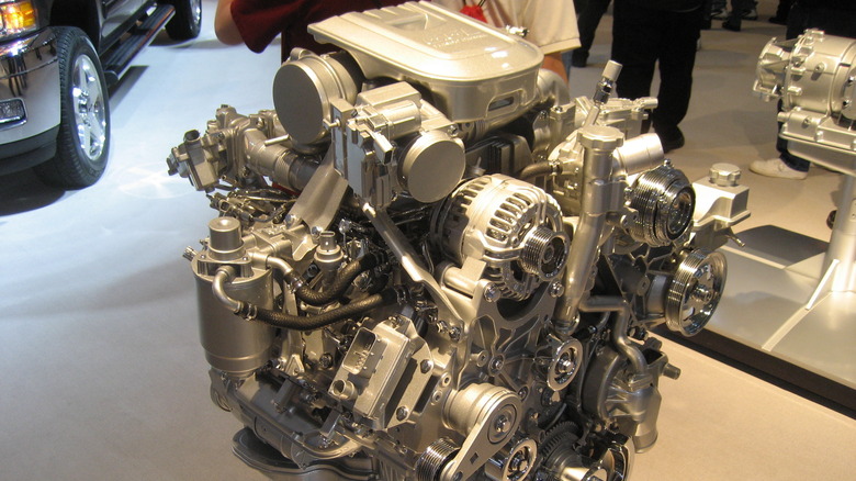 Duramax diesel engine