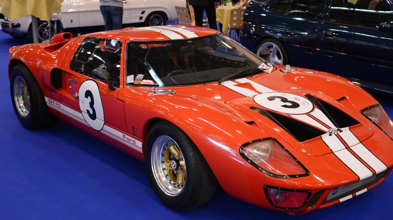 Classic Ford GT40 racing car