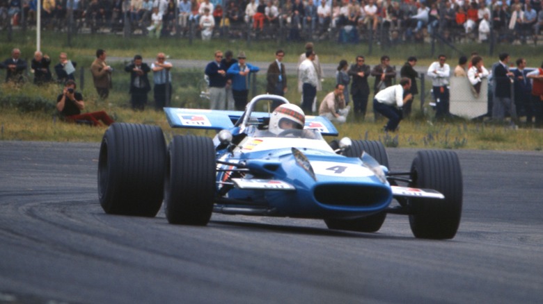 The Matra Ford Cosworth MS80 racing car