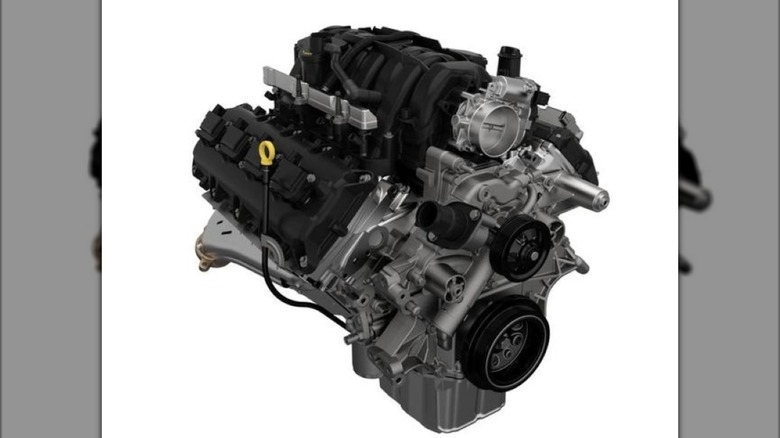 Direct Connection 5.7L 345 HEMI crate engine.