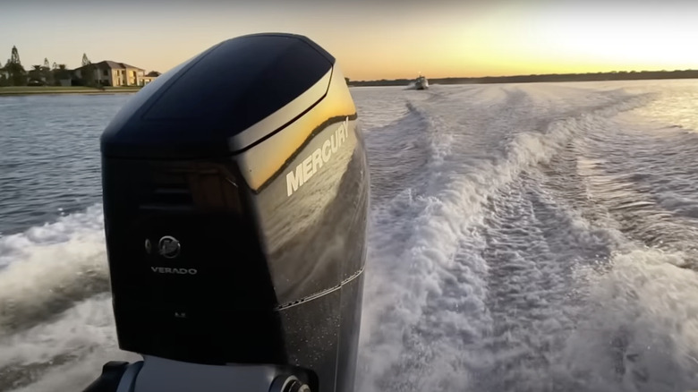 Mercury Verado V12 outboard motor