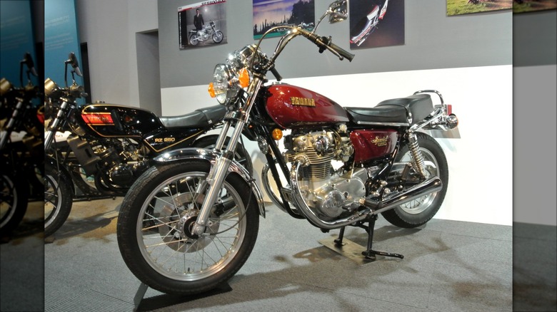 Yamaha XS650 motorcycle