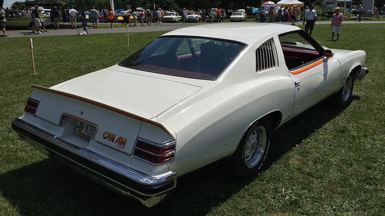 1977 Pontiac LeMans Can Am parked rear end