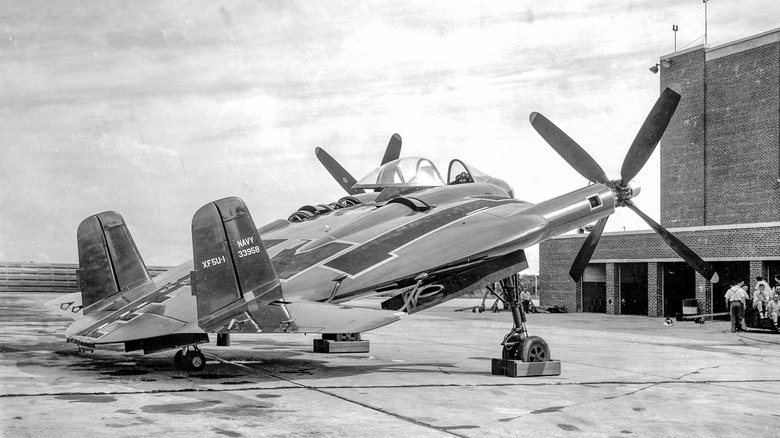 Vought V-173 Flying Pancake prototype