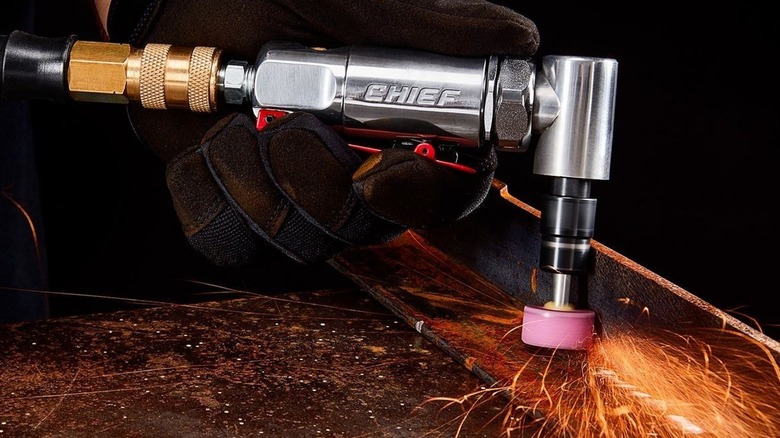 Chief pneumatic die grinder