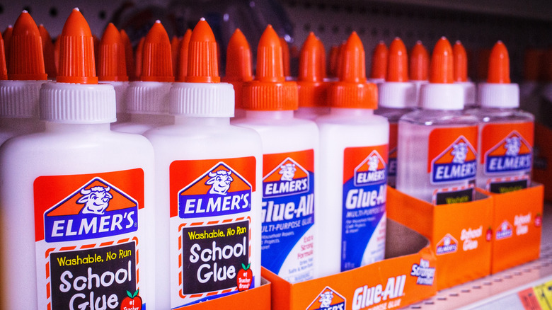 Elmer's Glue display