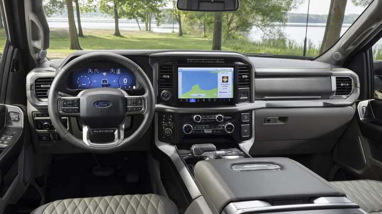 Ford F-150 Platinum interior