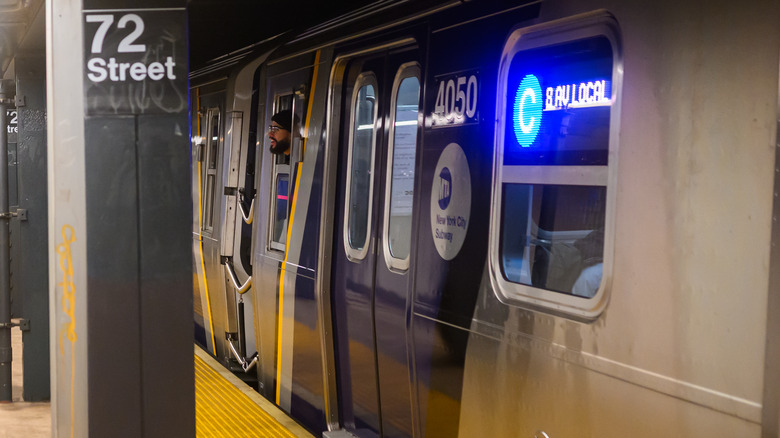 R211 car in NYC subway