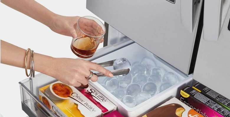 Smart fridge craft ice balls 