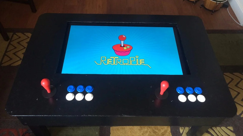 RetroPie coffee table arcade