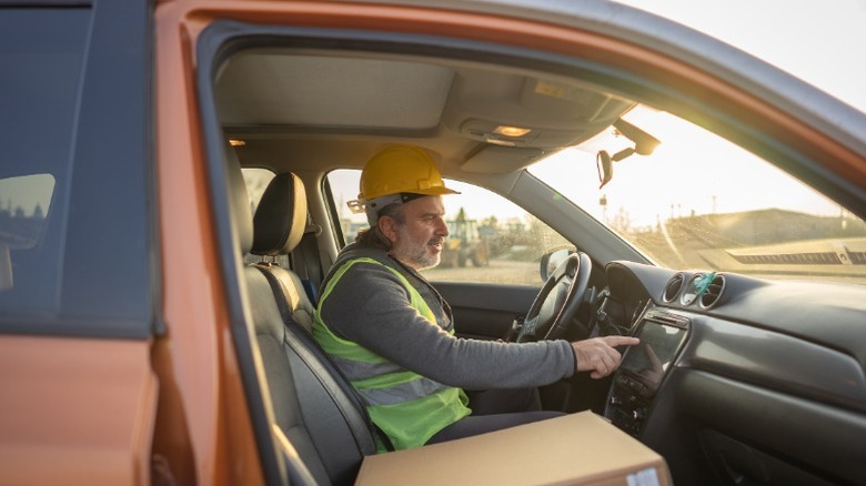 A construction worker who frequently moves their vehicle around the jobsite without allowing it to warm up