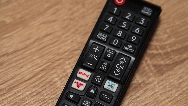 TV remote control