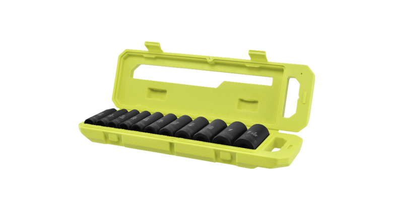 Ryobi impact socket set