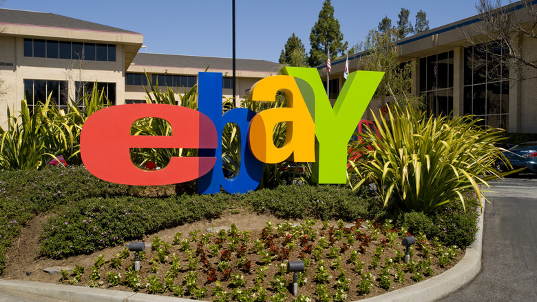 eBay sign