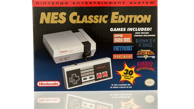 NES Classic Edition box