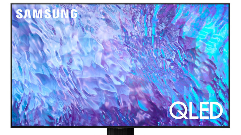 Blue image on Samsung QLED TV