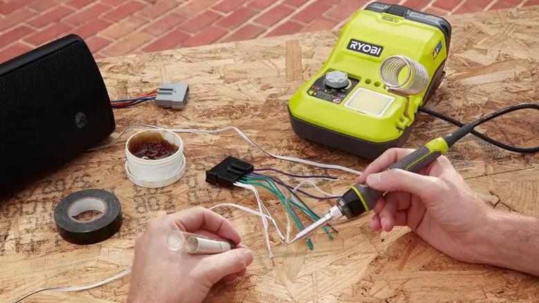 Ryobi soldering station