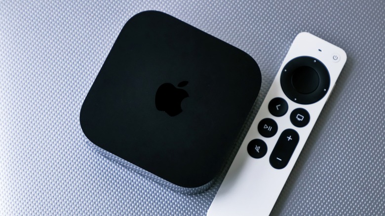 Apple TV 4K and remote