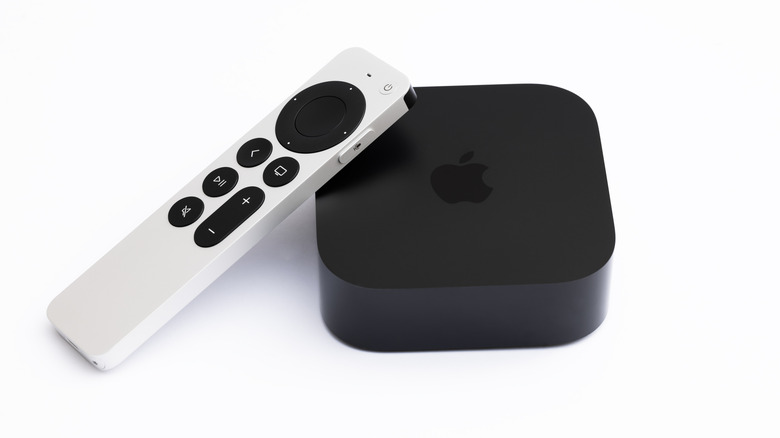 Apple TV 4K and remote