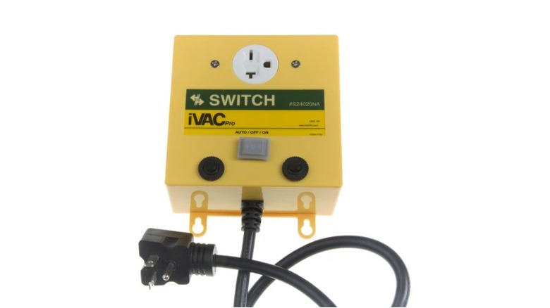 iVac Pro Switch on white background