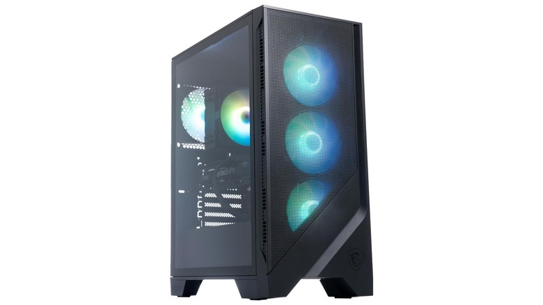 The MSI Codex R2 gaming desktop.