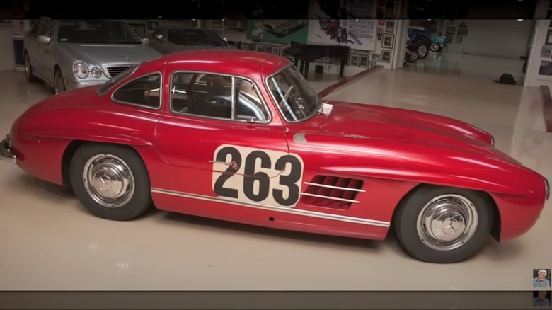 Side view of 1955 Mercedes-Benz 300SL Gullwing Coupe