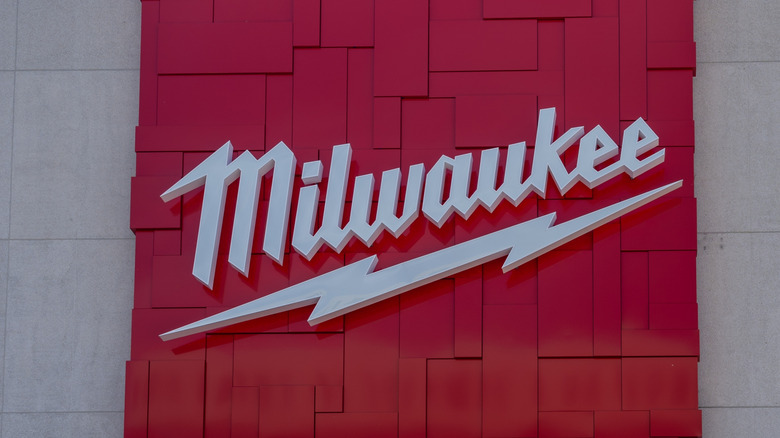 Milwaukee logo on building