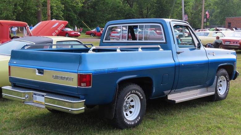 Blue 1979 Chevrolet C10