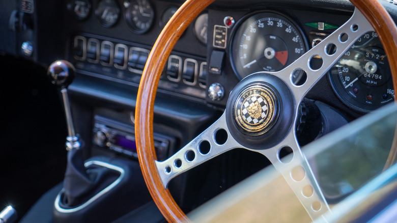 Jaguar E-Type interior