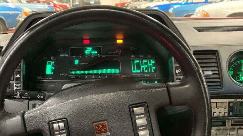 1986 Nissan 300ZX Z31 with digital dashboard