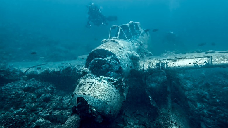 Jake Seaplane wreck underwater Palau