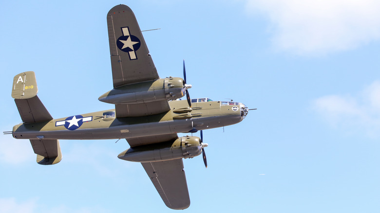 B-25 Bomber airplane 